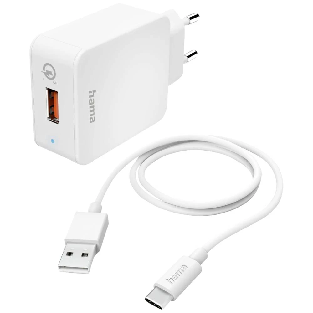 Hama 00201626 USB punjač unutrašnje područje, utičnica Izlazna struja maks. 3000 mA 1 x USB-C® slika