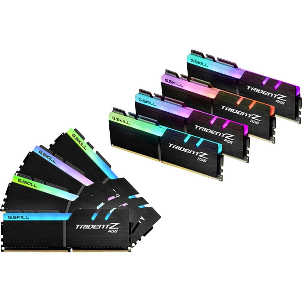 G.Skill komplet radne memorije za računalo Trident Z RGB F4-3600C18Q2-256GTZR 256 GB 8 x 32 GB DDR4-RAM 3600 MHz CL18-22-22-42 slika