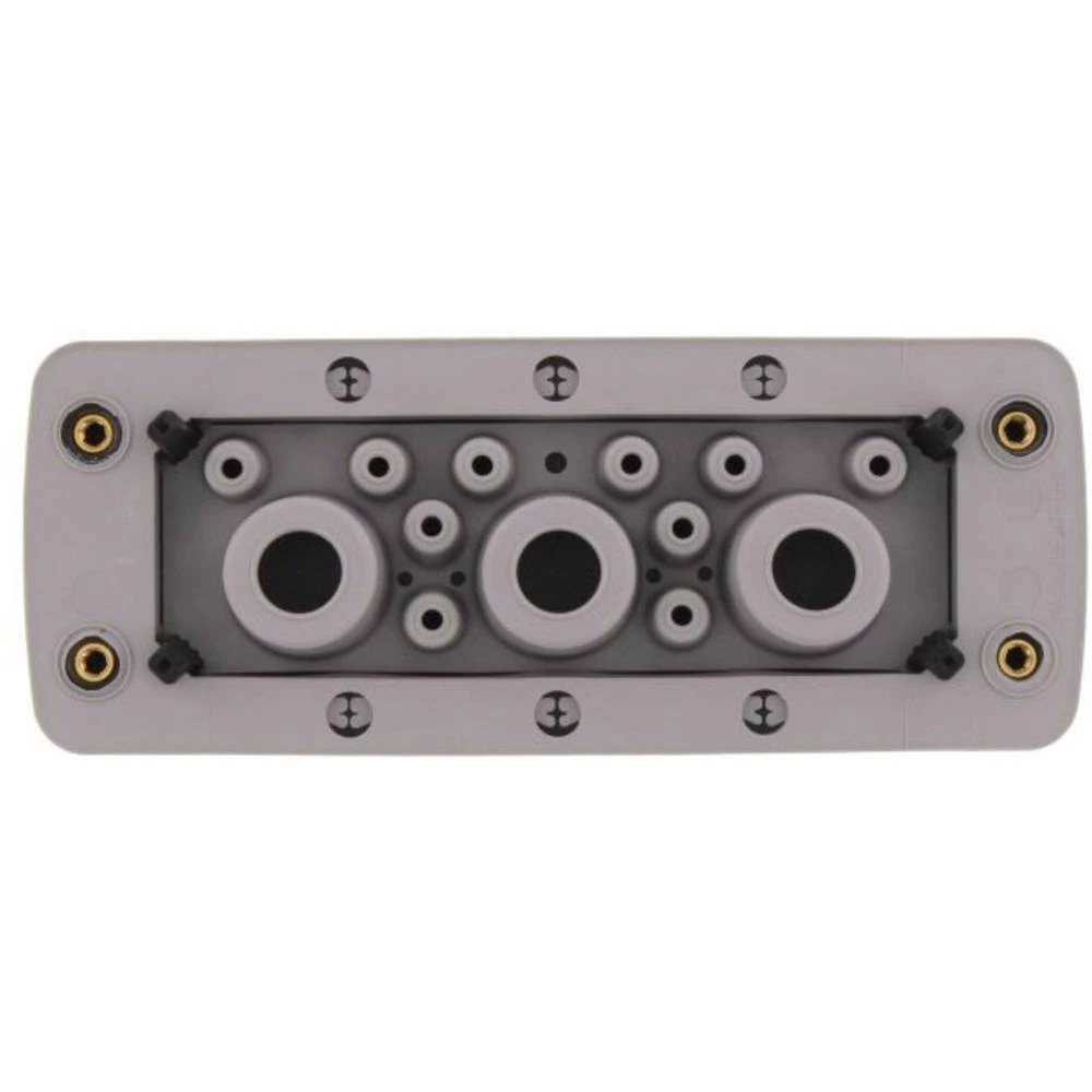 CONTA-CLIP KES-GB 13/24 GR kabelska uvodnica    Debljina ploče (maks.) 2 mm poliamid 6.6 siva 10 St. slika