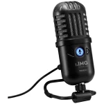 IMG STAGELINE TRAVELX-1 USB kondenzatorski mikrofon s malom dijafragmom za podcaste, konferencije i kućni ured Monacor TravelX-1 stojeći glasovni mikrofon Način prijenosa:žičani prekidač, uklj. torba