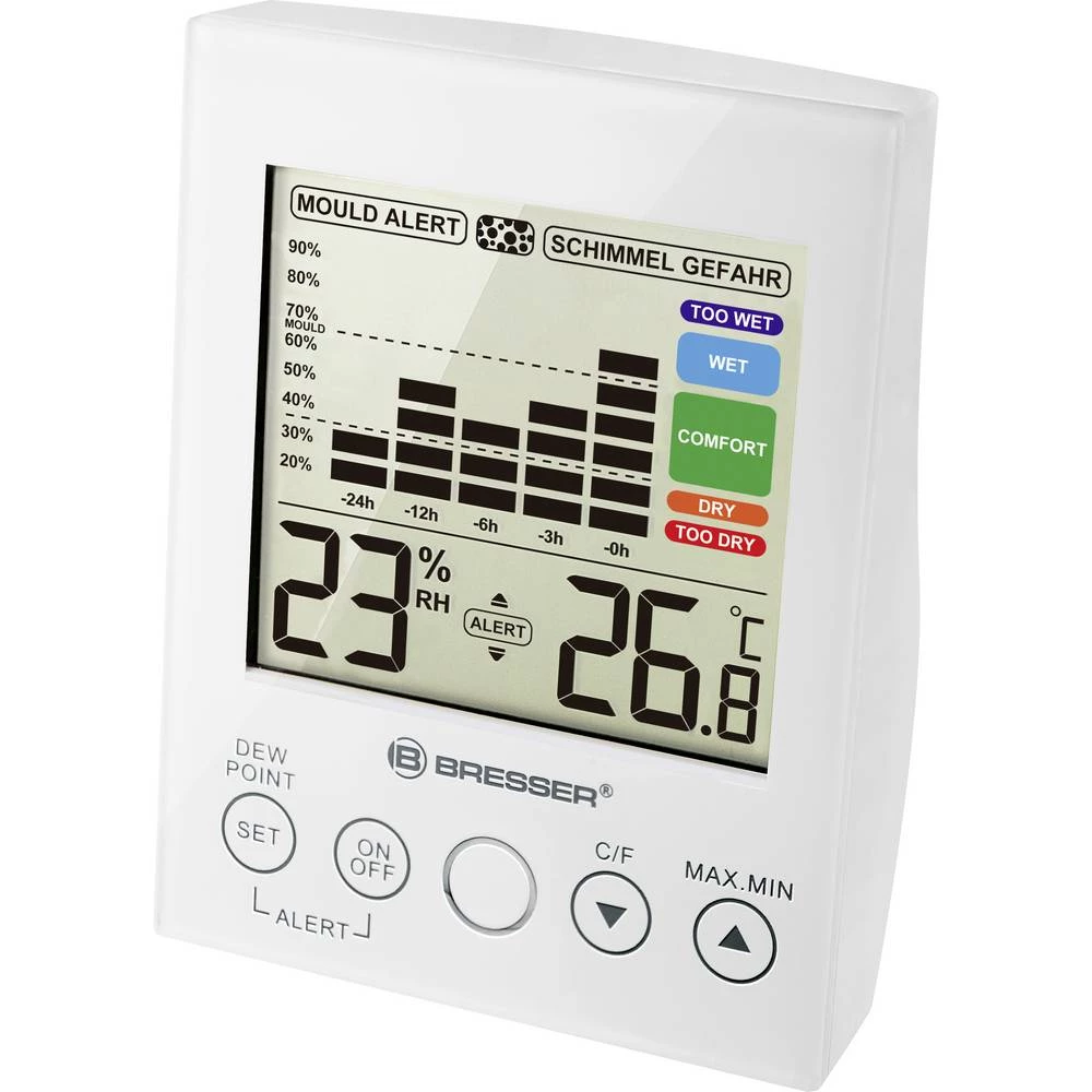 Bresser Optik MA higrometar bijela slika