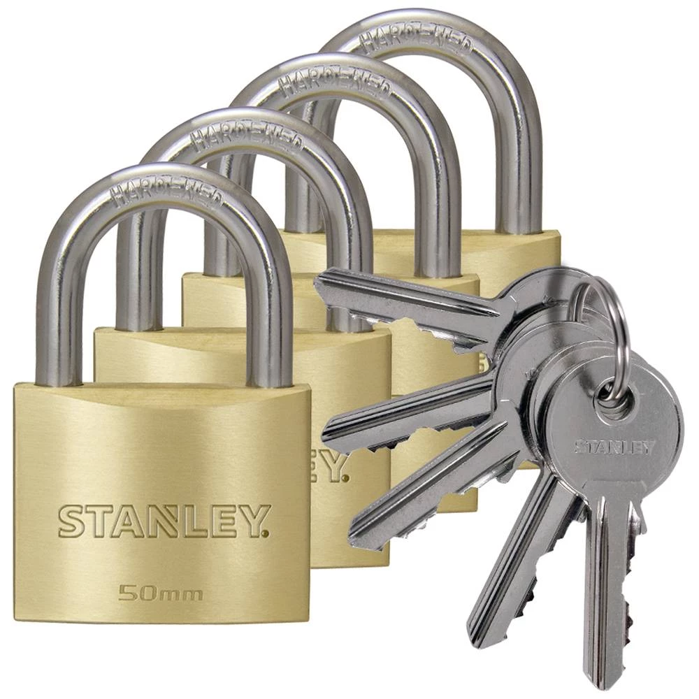 STANLEY S742-039 lokot 50 mm isto zatvaranje zaključavanje s ključem slika