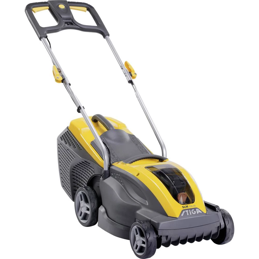 li-ion akumulator kosilica ručka podesiva po visini s funkcijom preklapanja Širina rezanja (maks.) 34 cm STIGA SLM 536 AE slika