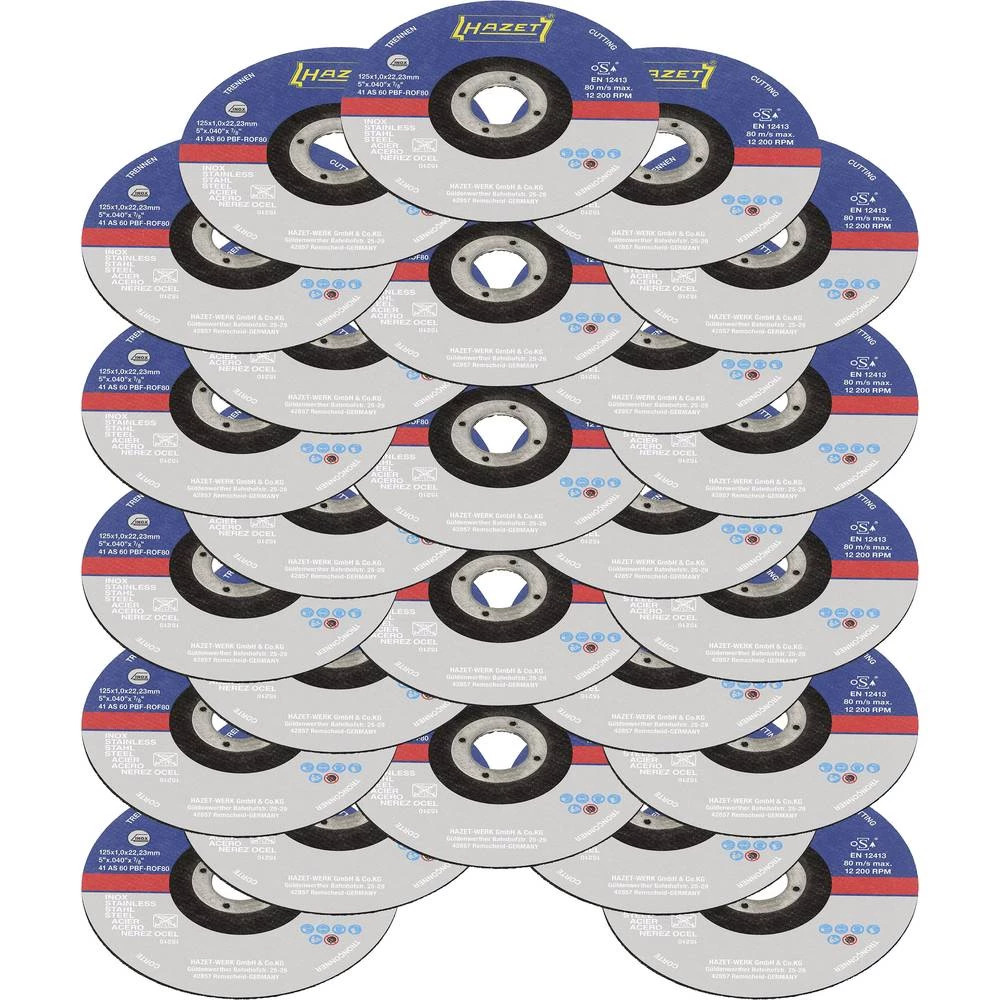 Hazet 9233-010/25 Rezna ploča ravna 1 ST slika