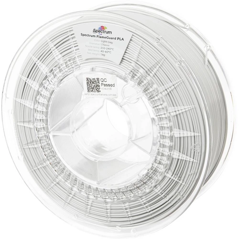 Spectrum Filaments 81452 FlameGuard PLA 3D pisač filament PLA usporivač plamena, otporan na toplinu 1.75 mm 1000 g Light slika