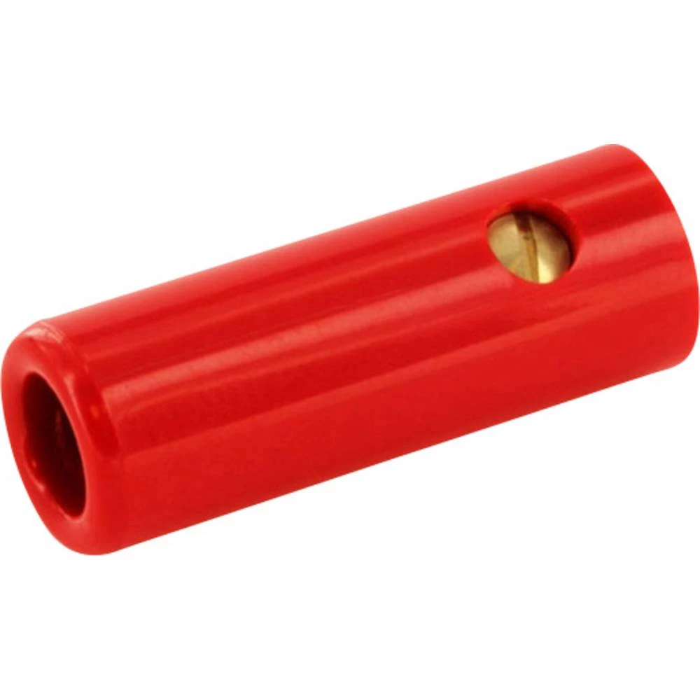 Banana utikač Žženski konektor, ravni Zatik-&Oslash;: 4 mm Crvena econ connect 1000 ST slika