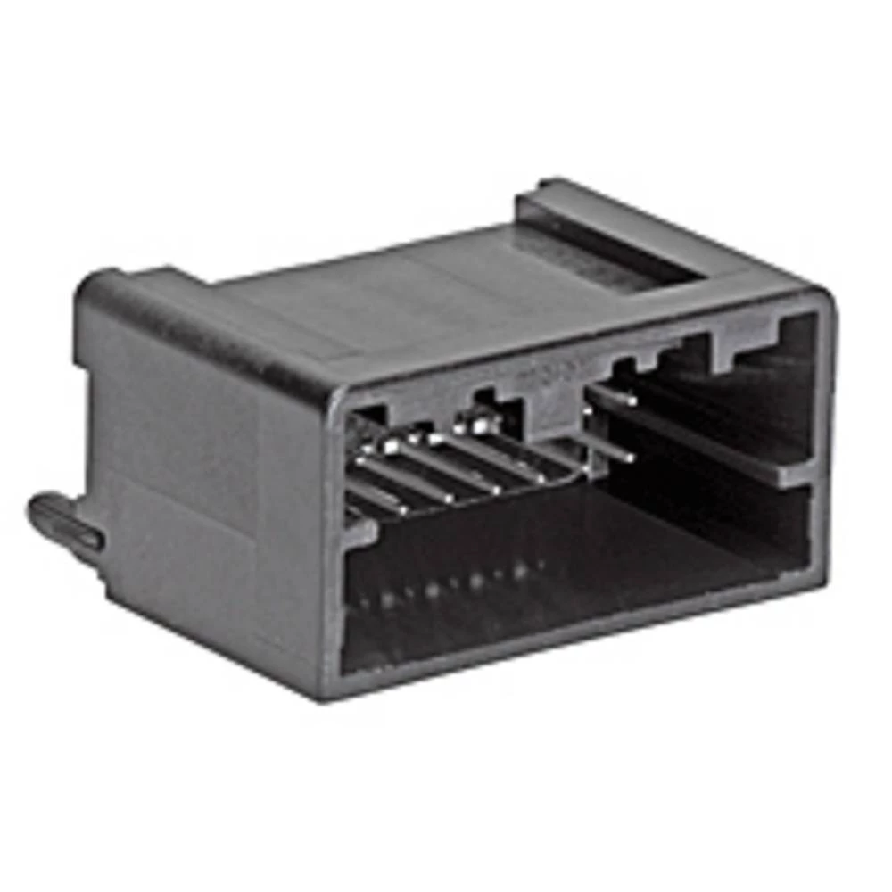 Molex ugradna standardna letva s muškim kontaktima  Ukupan broj polova 12 Raster: 2 mm 348250124 1 St. Tray Molex 348250124 Mini50 Unsealed Vertical Header, Dual Row, 12 Circuit, Polarization slika