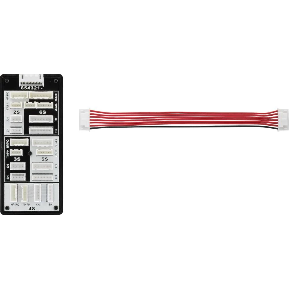 VOLTCRAFT ploča za lipo djelitelj napona Izvedba baterije: eh, tp/fp, hp/pq, xh Prikladno za baterije: 2 - 6 slika