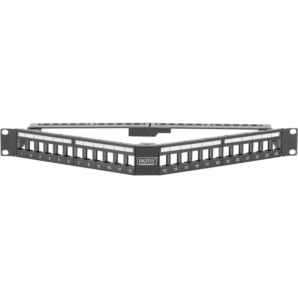 24 ulaza Mreža Patch panel Digitus Neopremljeno 1 U slika