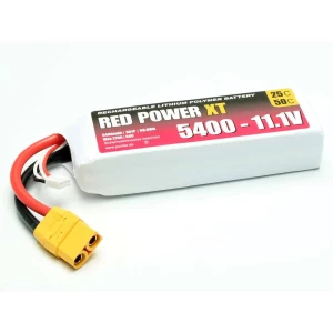 Red Power lipo akumulatorski paket za modele 11.1 V 5400 mAh   softcase XT90 slika
