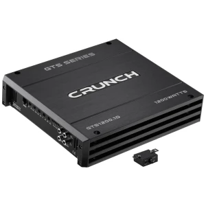 Crunch  GTS1200.1D  1-kanalno digitalno pojačalo  1200 W  kontrola glasnoće/basa/visokih tonova  Pogodno za (marke auta): Universal slika