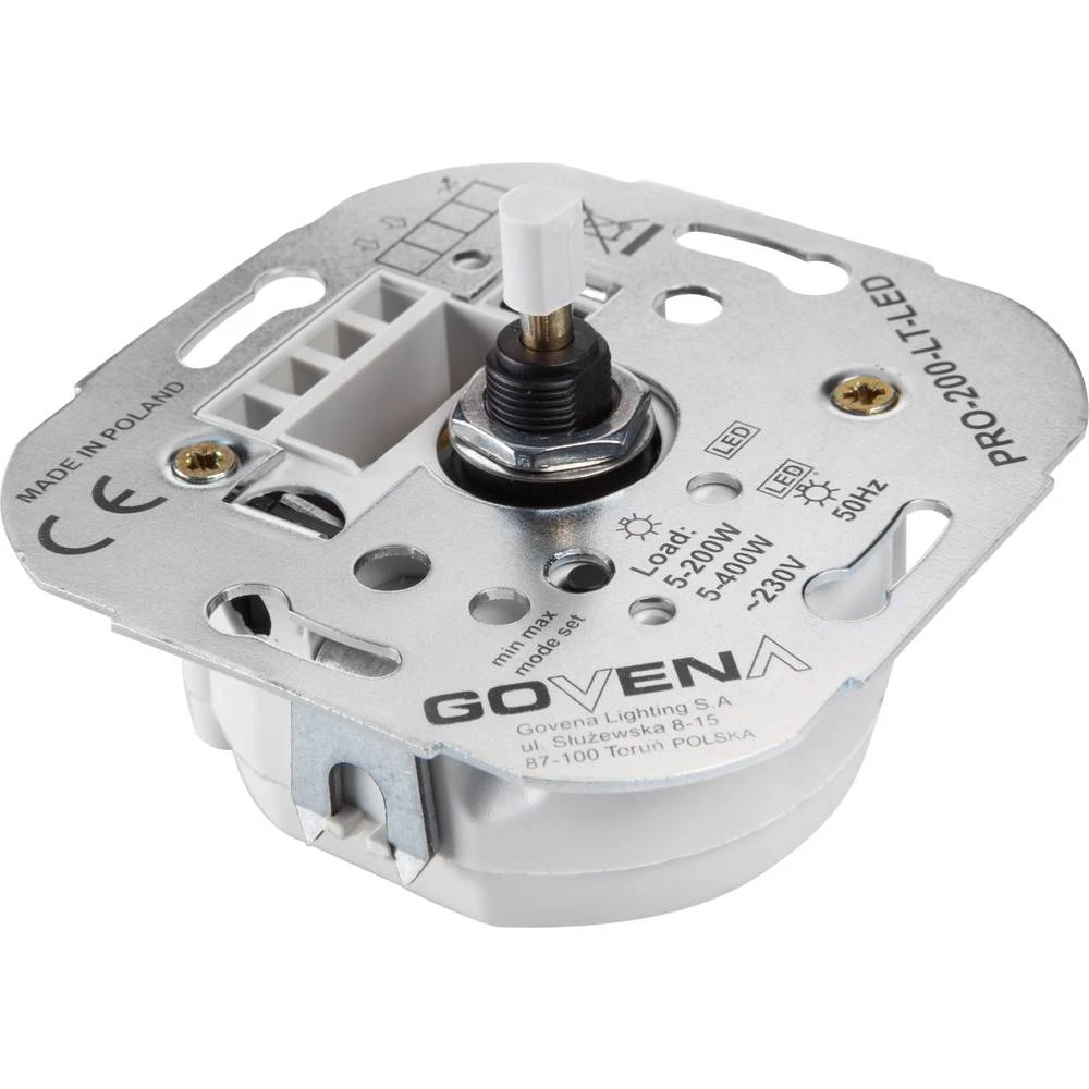 okretni prigušivač svjetla Prikladno za žarulje: led žarulja, halogena žarulja, žarulja, fluorescentna žarulja, štedna žarulja G slika