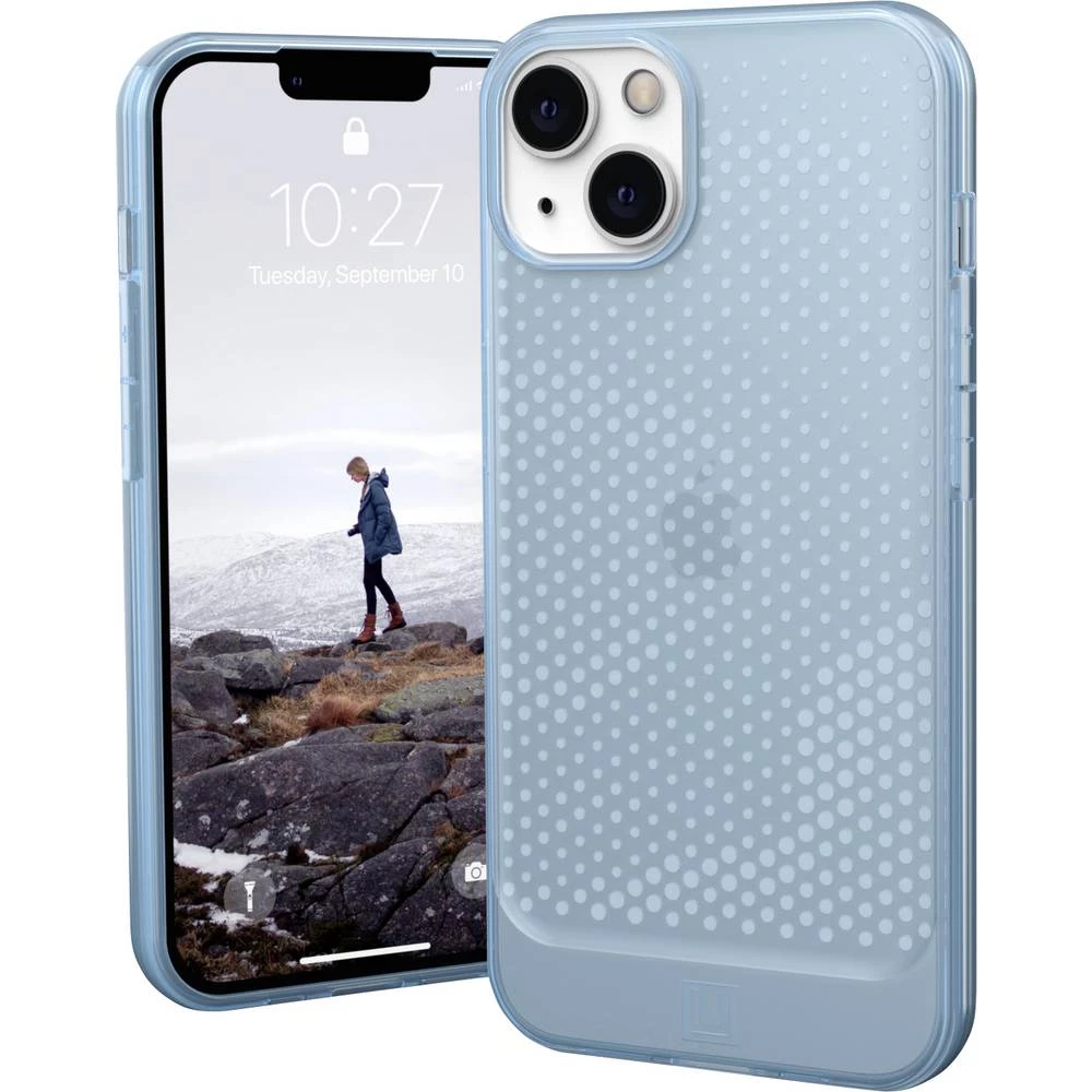 Urban Armor Gear  Lucent Case  stražnji poklopac za mobilni telefon  Apple  iPhone 13  plava boja, prozirna slika