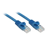 LINDY 48174 RJ45 mrežni kabel, Patch kabel cat 6 U/UTP 3 m plava boja  1 St.