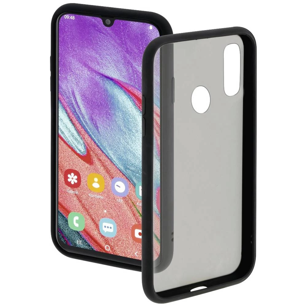Hama Invisible etui Samsung Galaxy A40 crna, prozirna slika