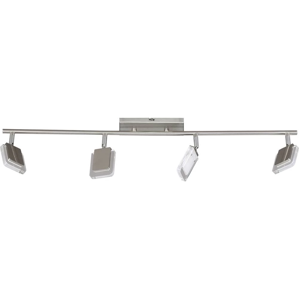 LED stropni reflektor 18 W Toplo-bijela WOFI Vileta 9254.04.64.0000 Nikal (mat) slika