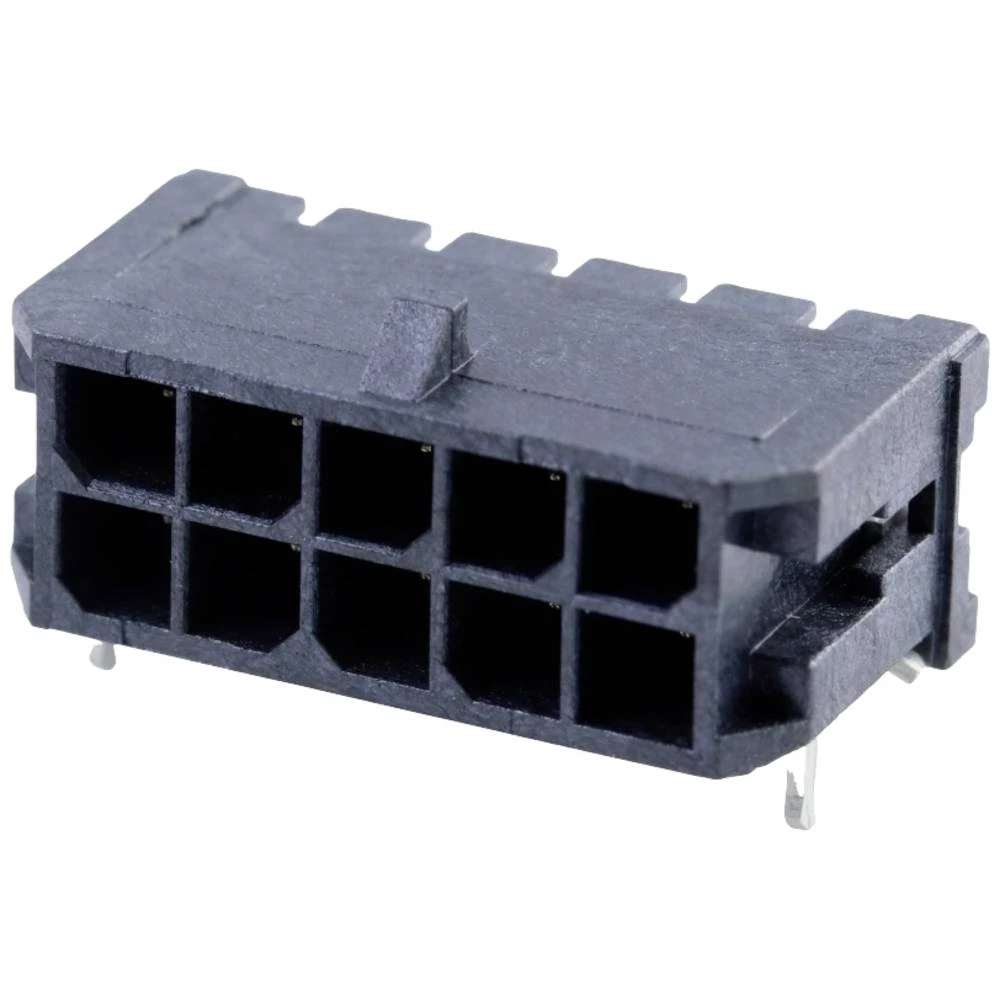 Molex ugradna standardna letva s muškim kontaktima Ukupan broj polova 10 Raster: 3.00 mm 430451007 1 St. Tape on Full re slika