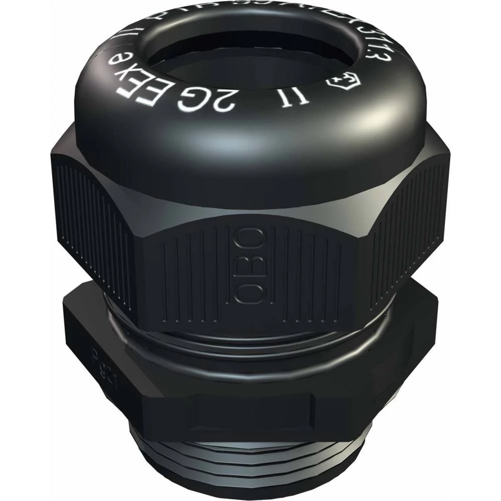 Kabelska uvodnica Plastika, PA Crna OBO Bettermann VTEC EX PG36 SW 10 ST slika