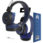 Slušalice bežične, Bluetooth / 3.5 mm, plava