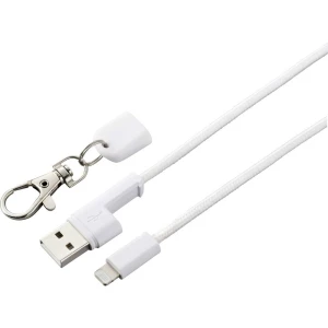 Renkforce iPhone/iPad/iPod USB kabel [1x muški konektor USB 2.0 tipa a - 1x muški konektor Apple dock lightning] 0.95 m slika