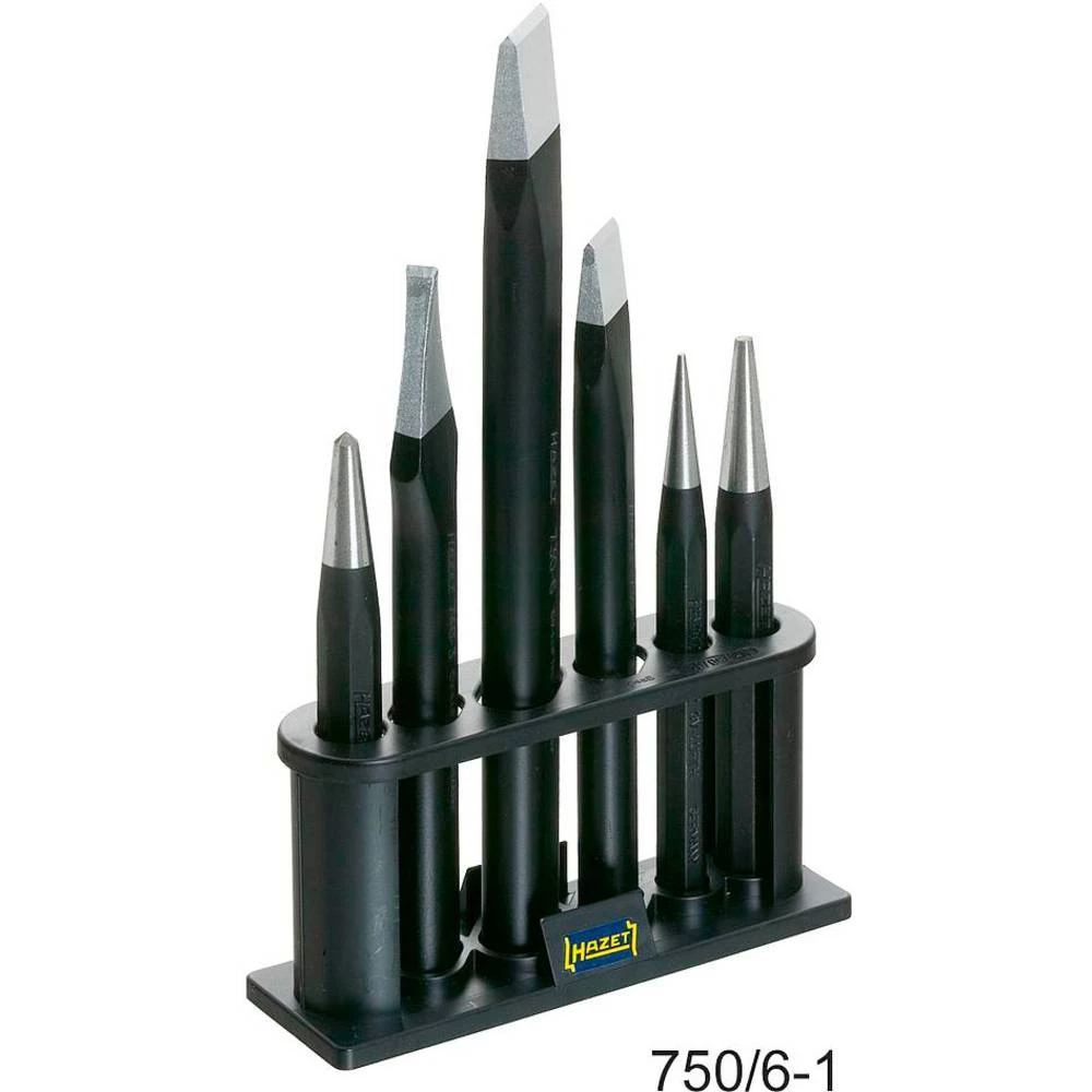 Hazet 6 komada Dlijeto, bušilica, zrno 750/6-1 slika