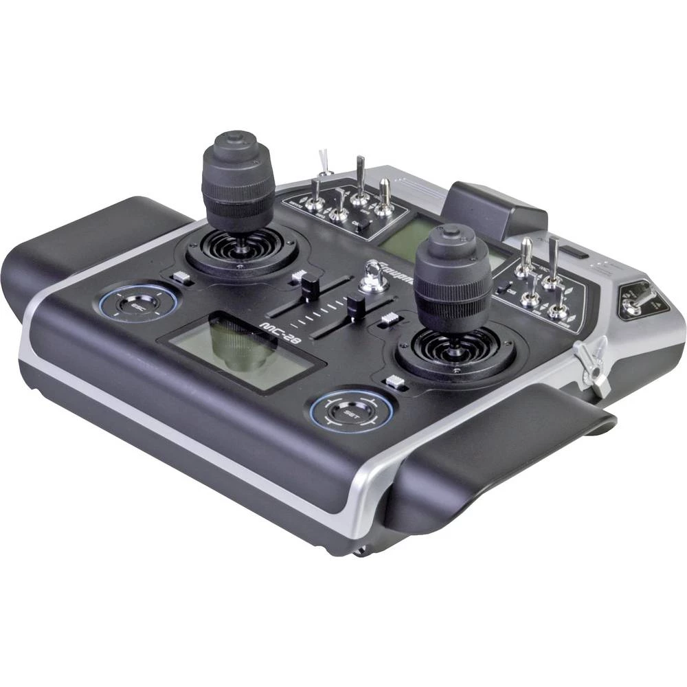 Graupner mc-28 HoTT 4D Panel daljinski upravljač 2,4 GHz Broj kanala: 16 Uklj. prijemnik slika