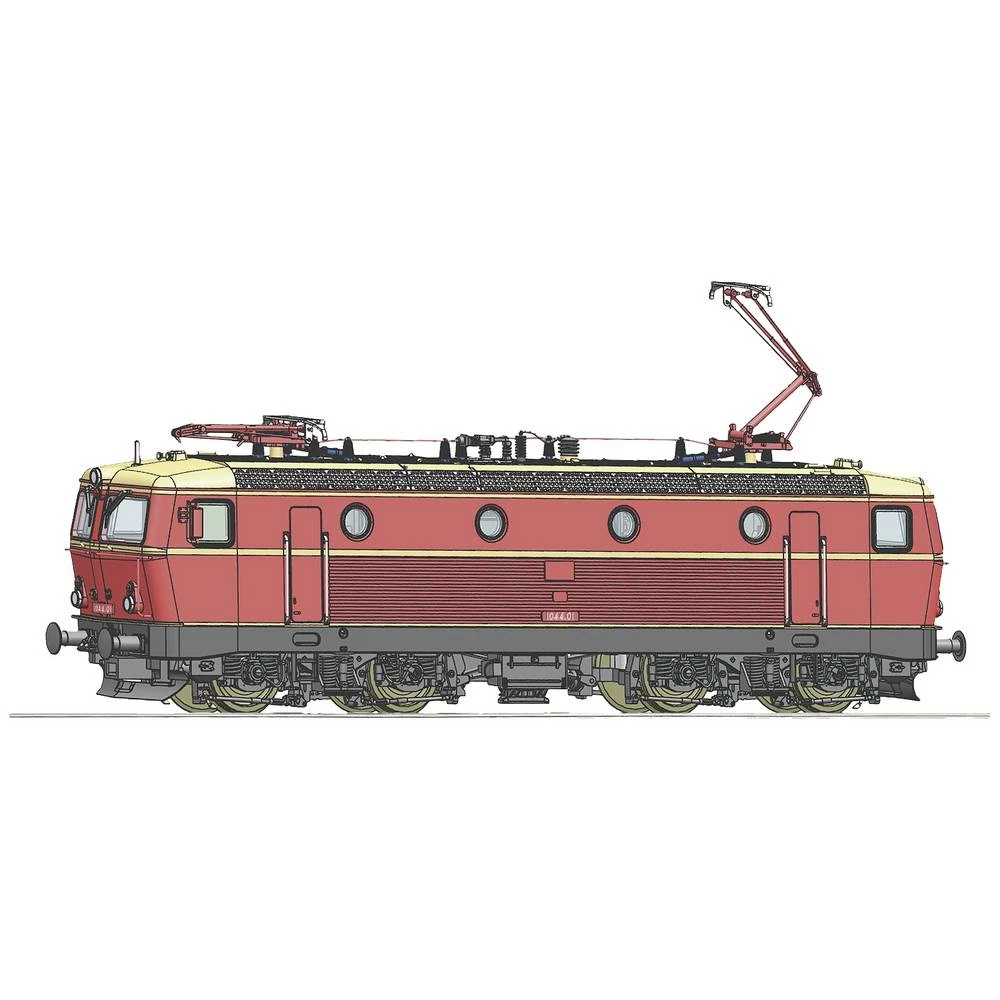 Roco 70433 H0 električna lokomotiva 1044.01 ÖBB-a slika