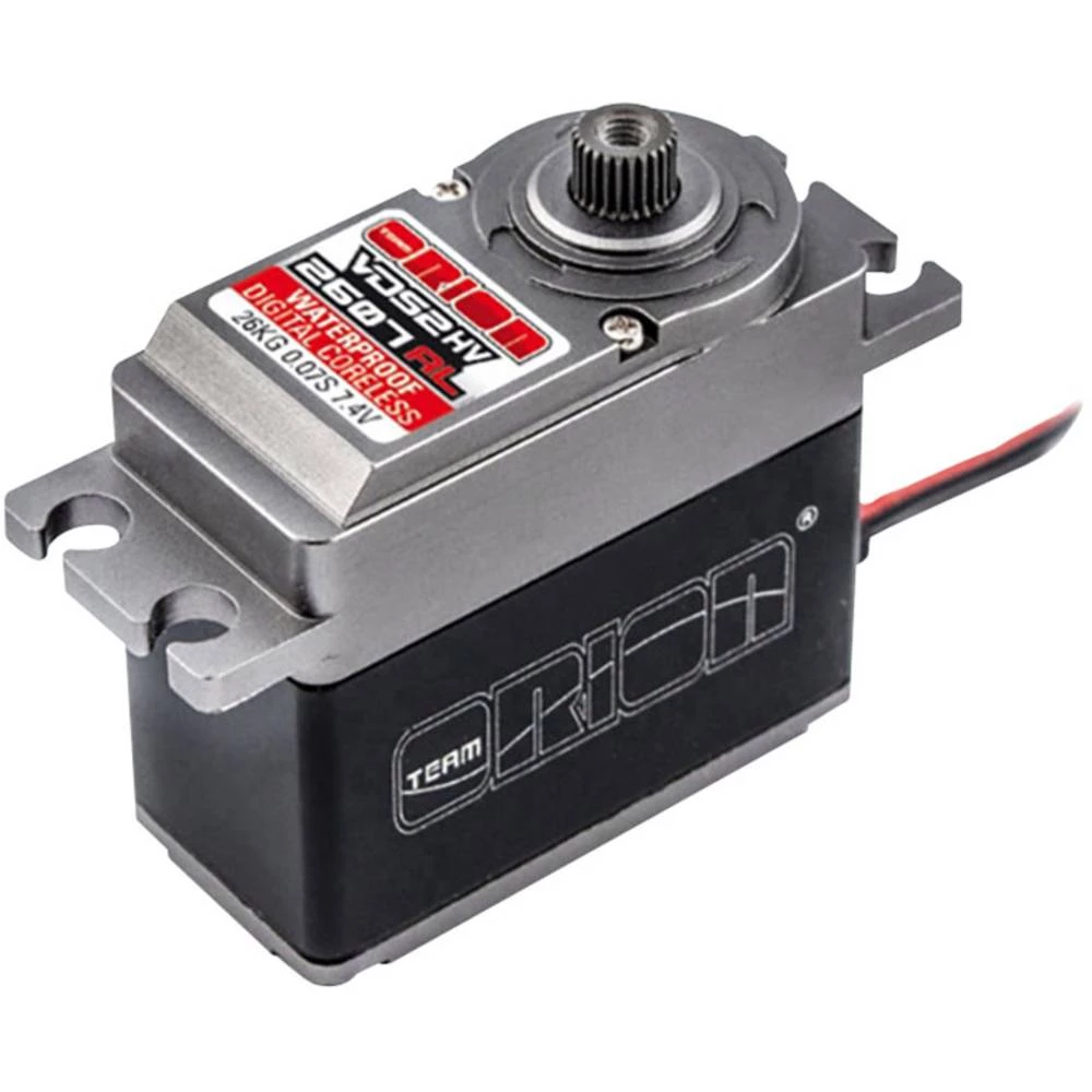 Team Orion Standardni servo Vortex VDS2_HV Pro 2607 HT Aluminium Digitalni servo Materijal prigona: Cijeli metal Sustav utičnica slika