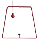 Dodatak, visilica za Miram magnetnu lampu, širina: 205 mm, visina: 185 mm, crvena Deko Light 930628 Miriam klatno     rubin-crvena
