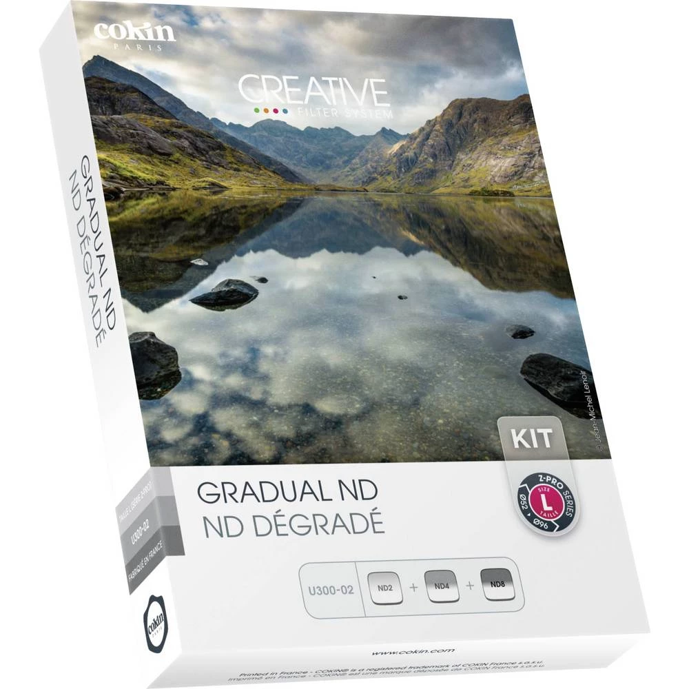 Cokin U300-02 Postupni ND komplet s 3 filtra slika