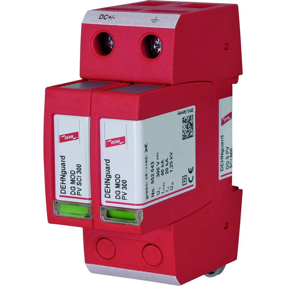 DEHN 952550 Überspannungsableiter Typ 2 DEHNguard S Einpolig für PV-Anlagen bis 600V DC odvodnik prenapona   12.5 kA  1 St. slika