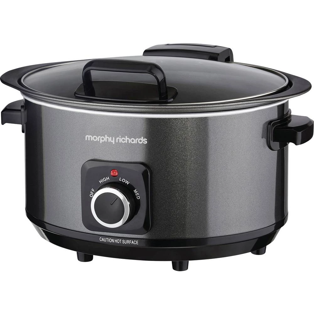 Morphy Richards Sear&Stew 6.5L slow cooker crna slika