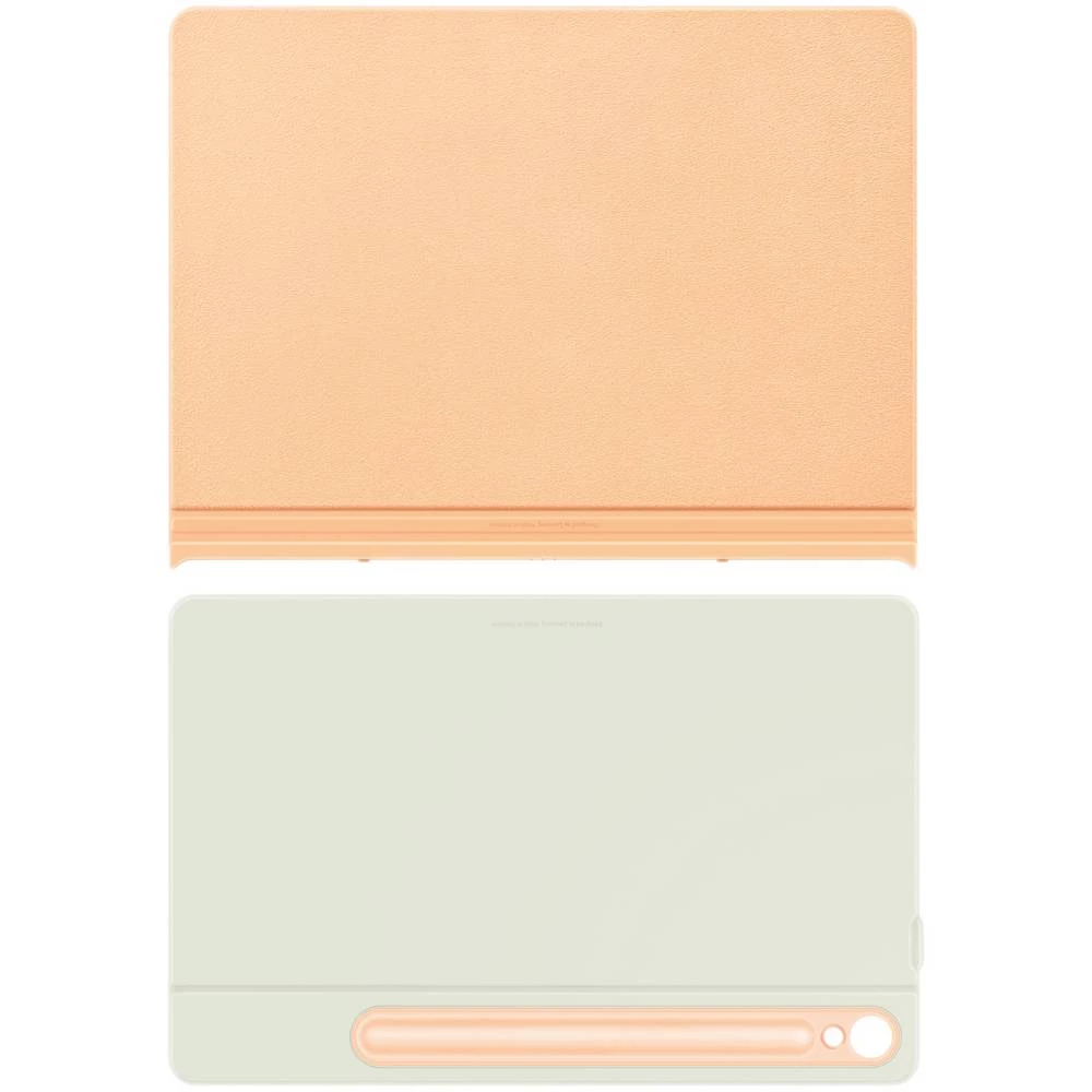 Samsung Smart Book Cover tablet torba Samsung Galaxy Tab S9 FE, Galaxy Tab S9 27,9 cm (11") Book Cover narančasta, krem slika