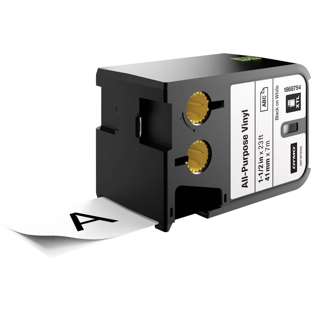 Višenamjenska vinilna traka DYMO XTL Boja trake: Bijela Boja slova:Crna 41 mm 7 m slika