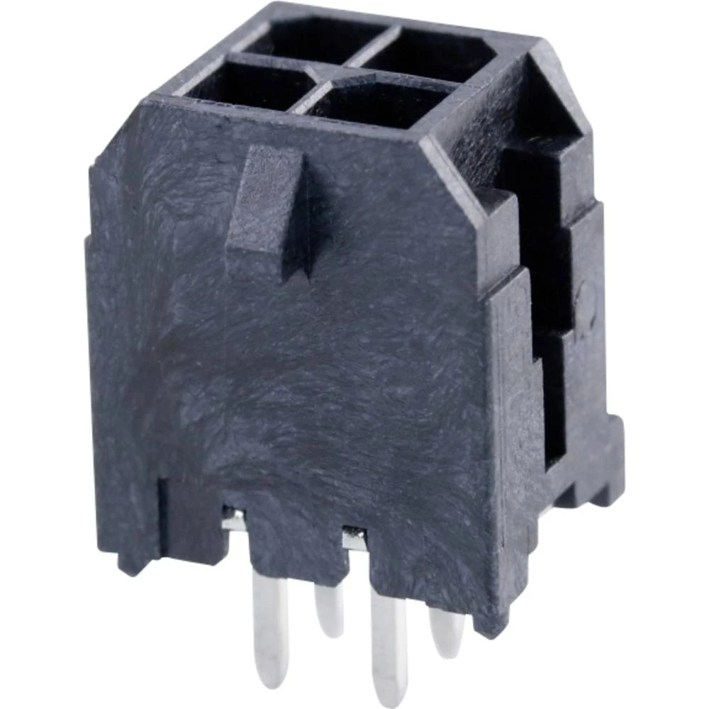 Molex ugradna standardna letva s muškim kontaktima Ukupan broj polova 4 Raster: 3 mm 430450428 1 St. Tray slika