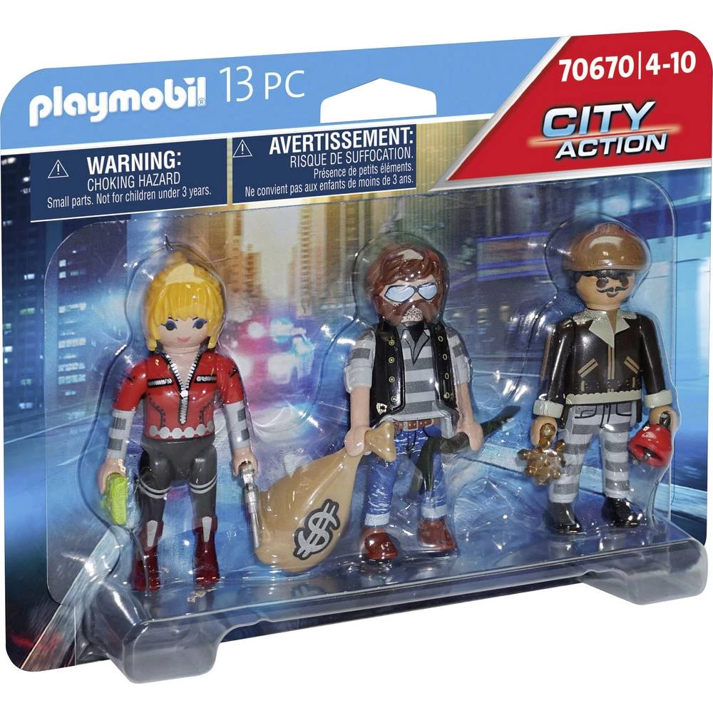 Playmobil® City Action Set figura prevaranti 70670 slika