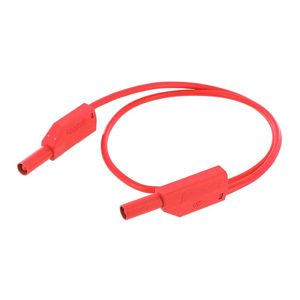 Stäubli SLK425-E sigurnosni mjerni vod [4 mm sigurnosni utikač - 4 mm sigurnosni utikač] 2.00 m crvena 1 St. slika