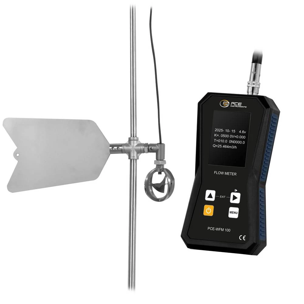 PCE Instruments mjerač protoka PCE-WFM 100 Mjerno podučje: 0.01 - 10 m/s 1 kom. slika