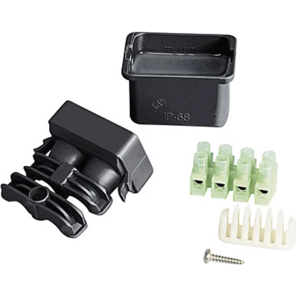 Kabelska spojnica Područje kabelskog &Oslash;: 8 - 10 mm Relicon by HellermannTyton 435-01654 RELILIGHT V41 U1 PA66V0 BK10 Conte slika