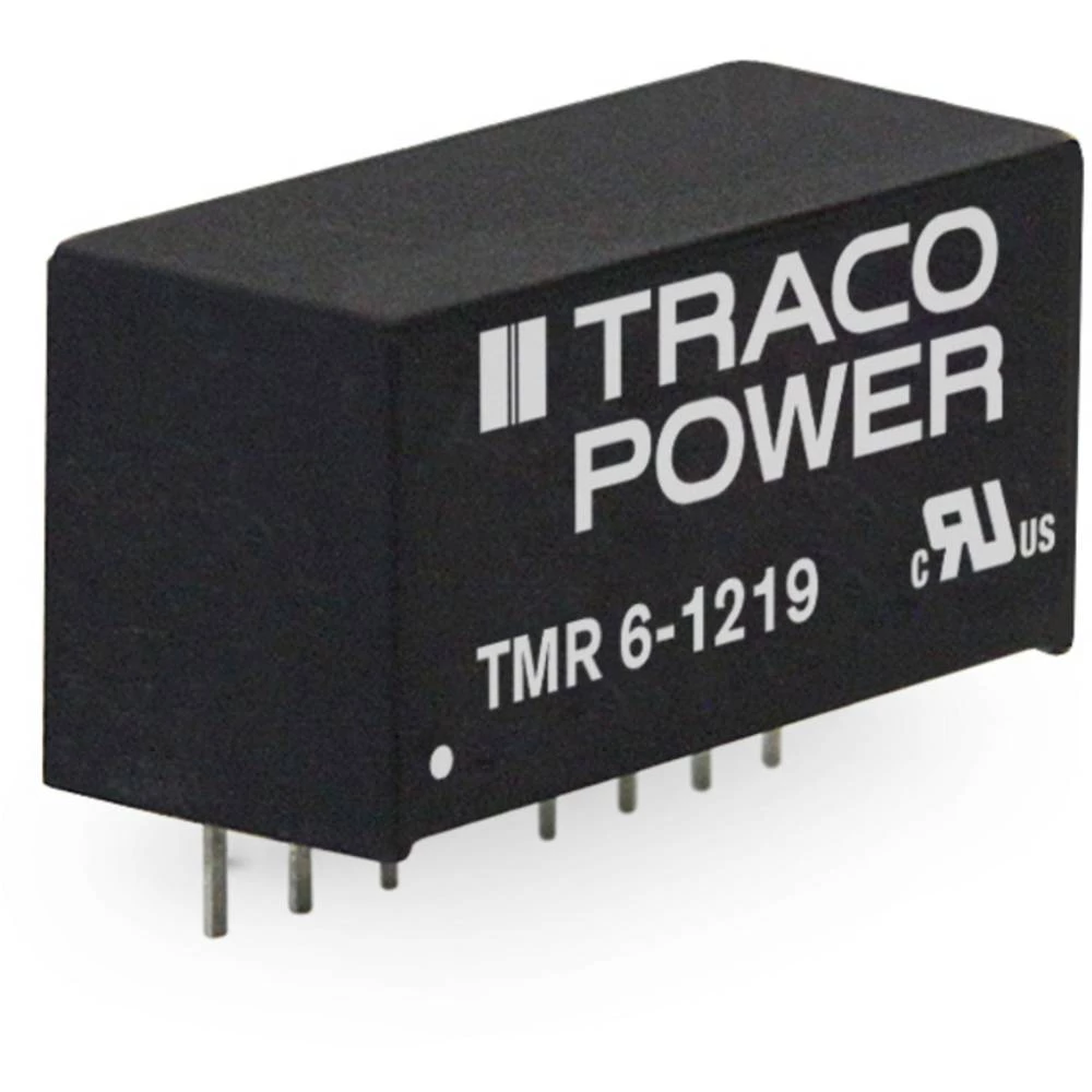 TracoPower TMR 6-2422 DC/DC pretvarač za tiskano vezje 24 V/DC 12 V/DC, -12 V/DC 250 mA 6 W Broj izlaza: 2 x Content 1 S slika