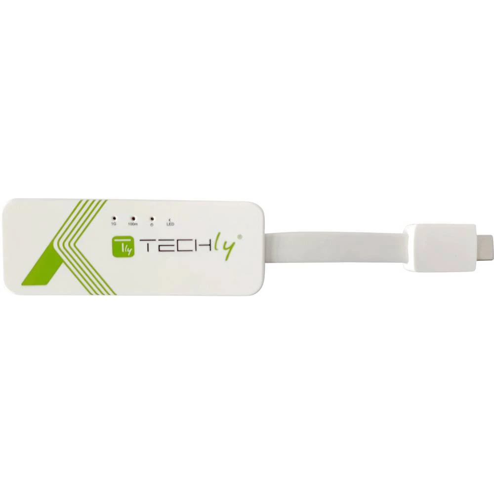 TECHly IADAP-USB31-ETGIGA3 adapter 5 GBit/s USB-C™ USB 3.2 (2. gen.), RJ45 slika