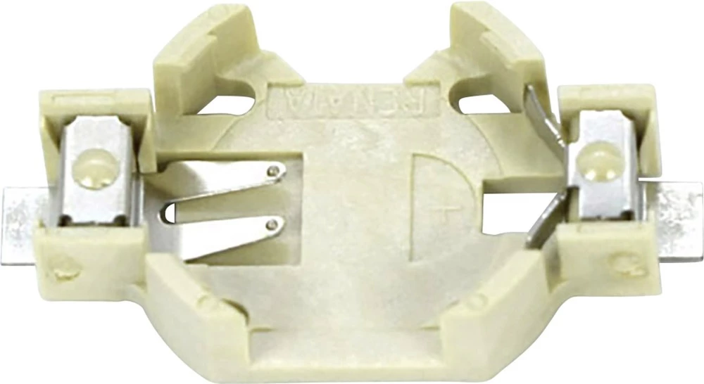 Držač za okrugle ćelije 1 CR 1632 Horizontalni, Površinska montaža SMD (D x Š x V) 27.65 x 14.5 x 5.4 mm Takachi SMTU1632 slika