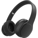 Bluetooth® Naglavne slušalice Hama Touch Na ušima Slušalice s mikrofonom, Kontrola glasnoće, Kontrola na dodir Crna