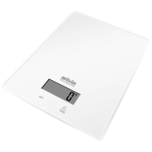Silva Homeline KW 100 kuhinjska vaga digitalna Opseg mjerenja (kg)=5 kg bijela slika