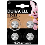 Duracell Elektro 2025 gumbasta baterija CR 2025 litijev 165 mAh 3 V 4 St.