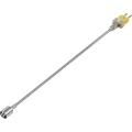 Površinski senzor VOLTCRAFT TP-205 -100 Do 300 °C Tip tipala K Kalibriran po Tvornički standard (vlastiti) slika