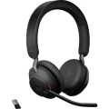 Jabra Evolve2 65 MS telefon Over Ear Headset Bluetooth® stereo crna kontrola glasnoće, indikator napunjenosti baterije, slika