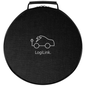Zaštitna torba za kablove za auto punjenje, okrugla, crna LogiLink EVB0100 torba za nošenje slika
