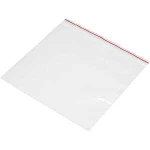 vrećica sa patentnim zatvaranjem bez traka za označavanje (Š x V) 220 mm x 120 mm prozirna polietilen slika