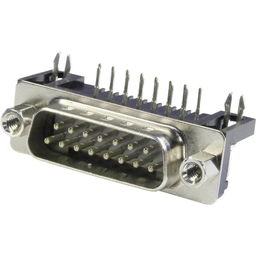 D-SUB pinski konektor 90 ° Broj polova: 9 Lemne igle econ connect 100 ST Tray slika